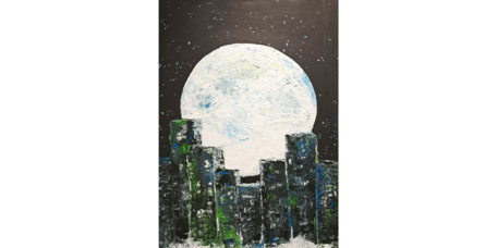 Sandra Zimmer: Mond über der City