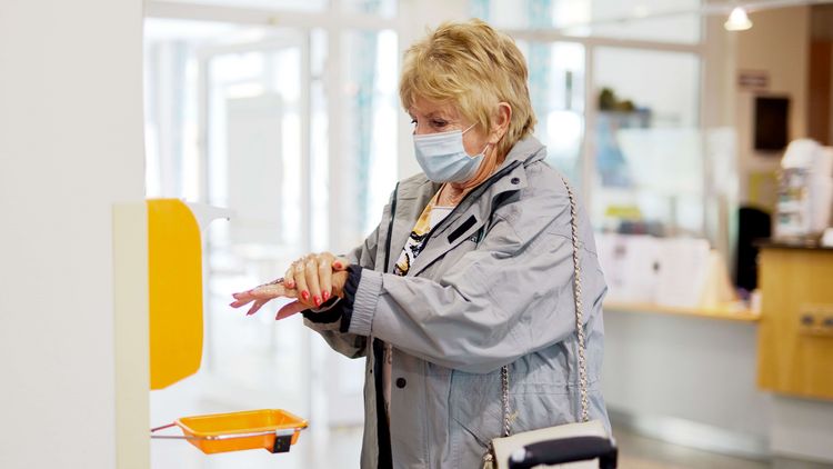 Hygienekonzept innen: leicht verständlich gekennzeichnet