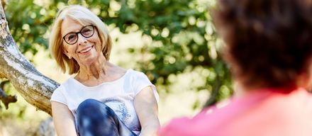 Wie die Natur des Waldes wirkt