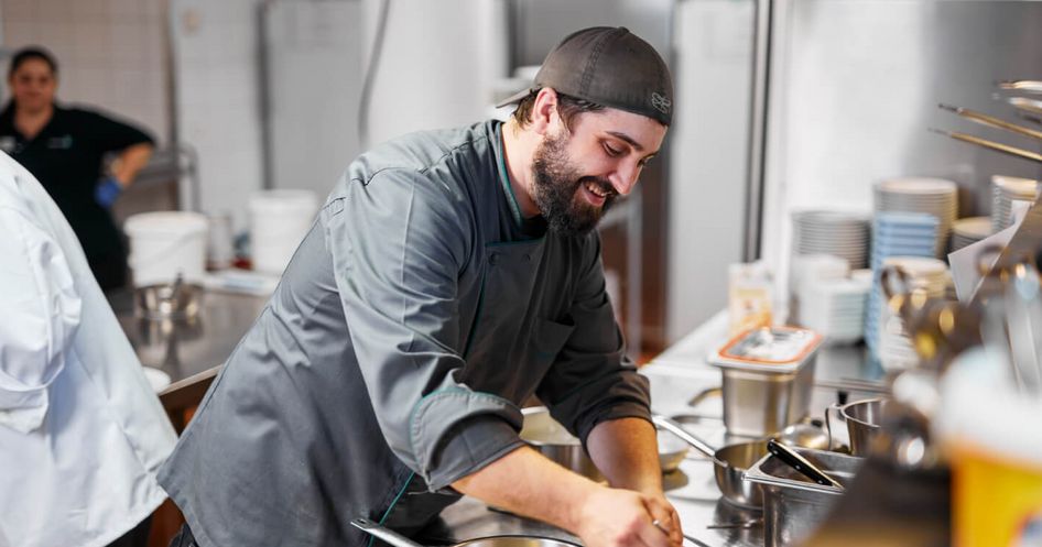 Köche bei der Arbeit