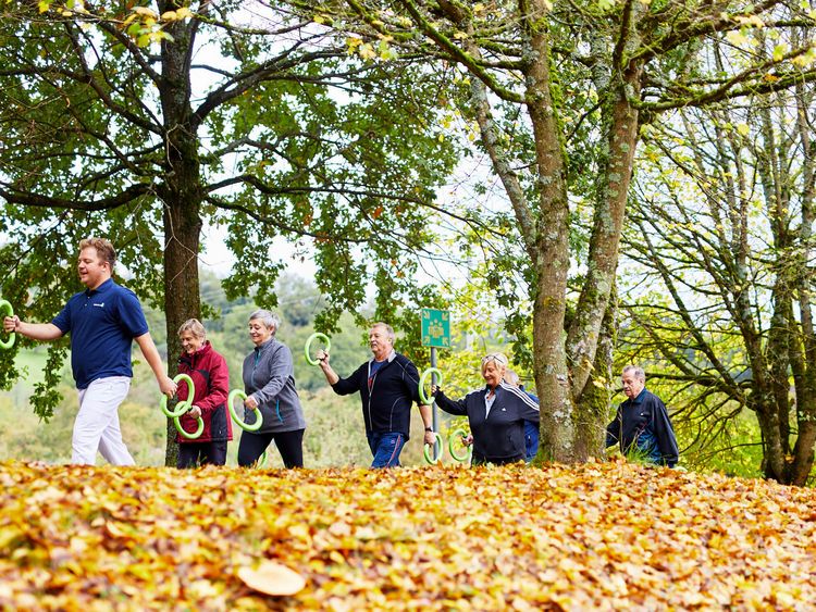 Sporttherapie im Freien