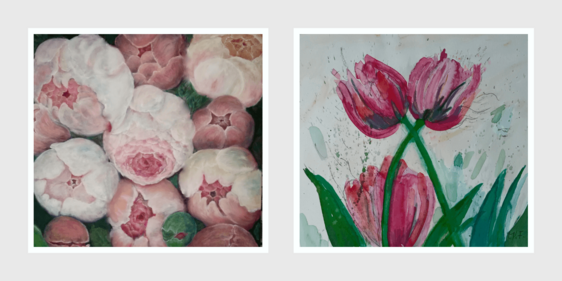 Ausstellung Maritta Fütterer und Hannelore Mebes