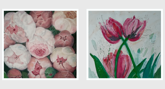 Ausstellung Maritta Fütterer und Hannelore Mebes