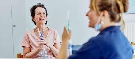 Selbständig schlucken macht glücklich